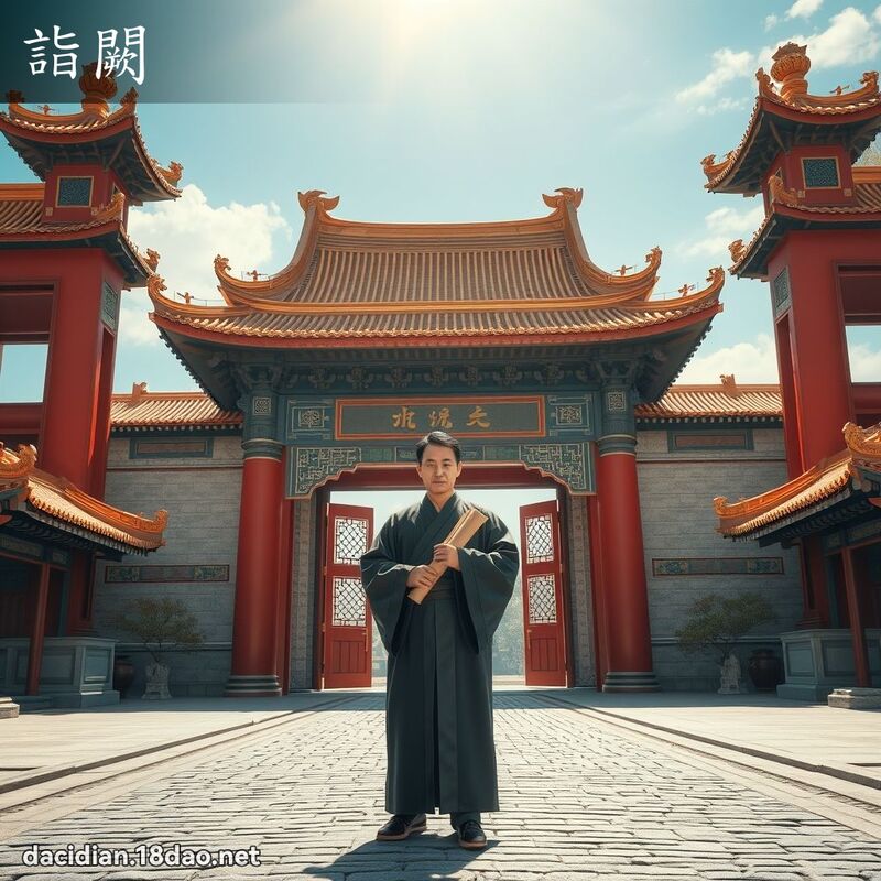 詣闕 - 國語大辭典配圖
