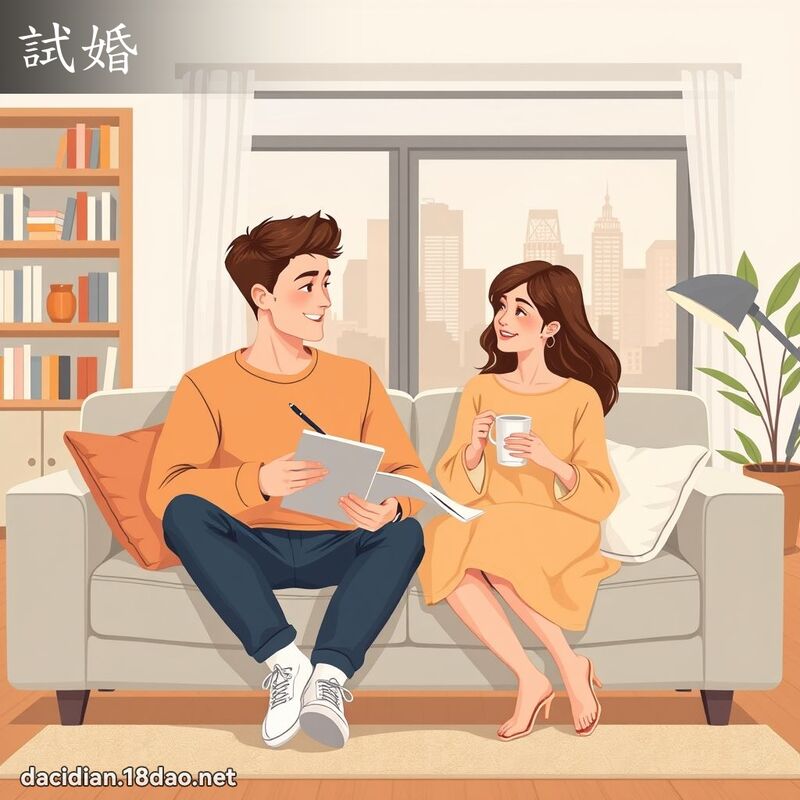 试婚 - 国语大辞典配图