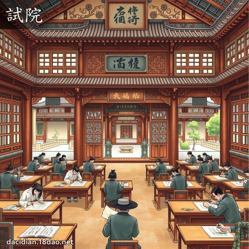 試院 - 國語大辭典配圖