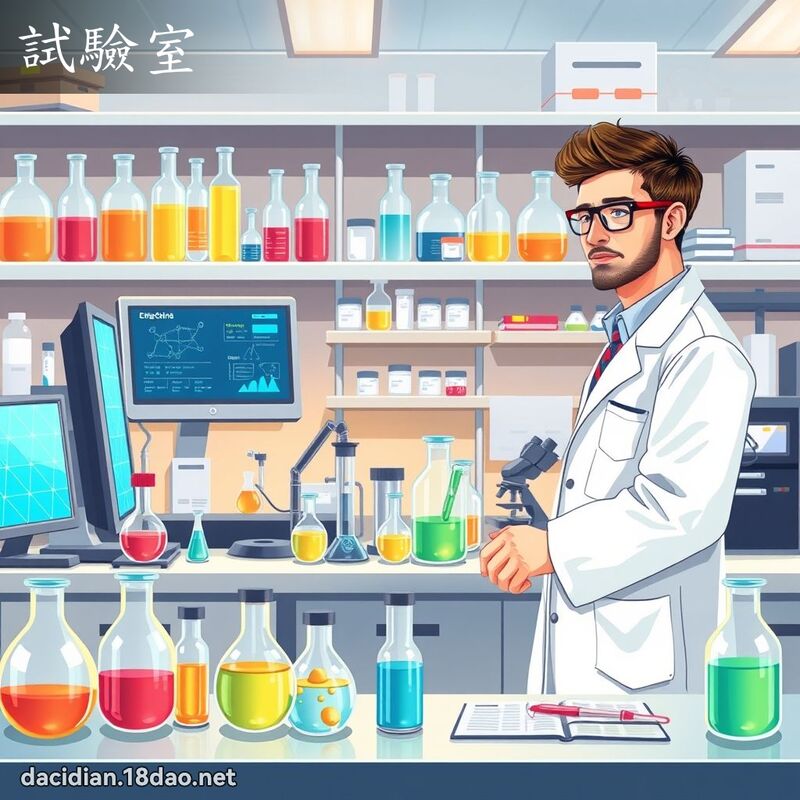试验室 - 国语大辞典配图