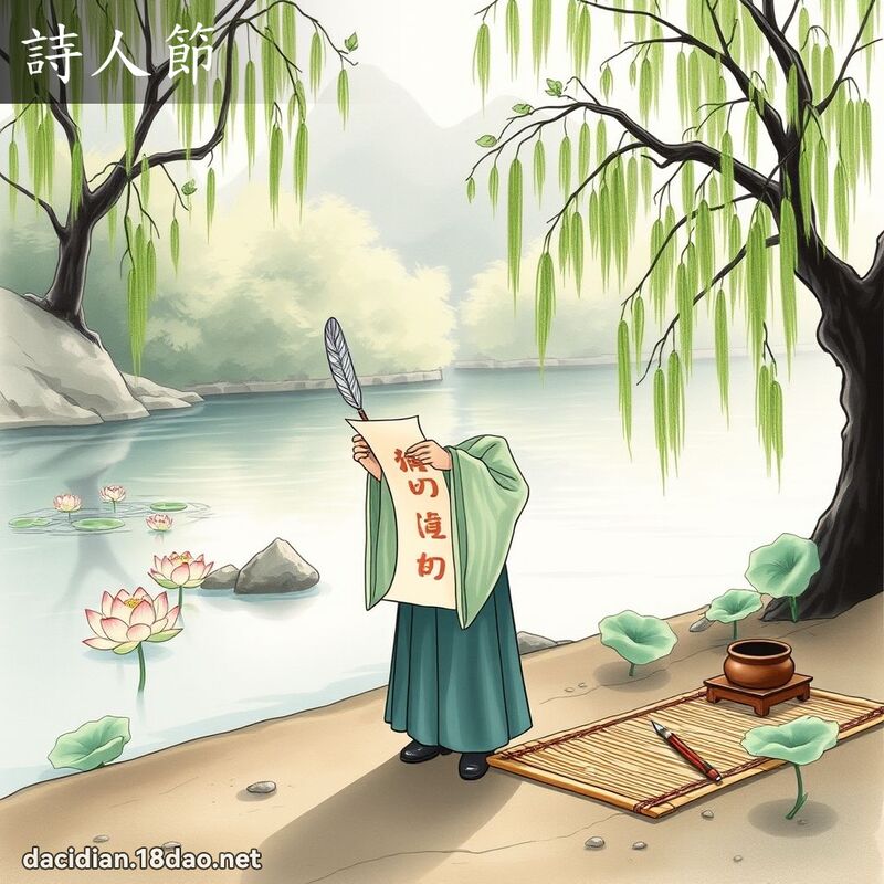 詩人節 - 國語大辭典配圖