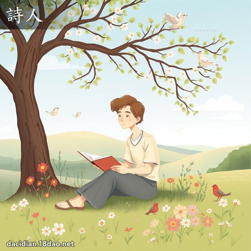 诗人 - 国语大辞典配图