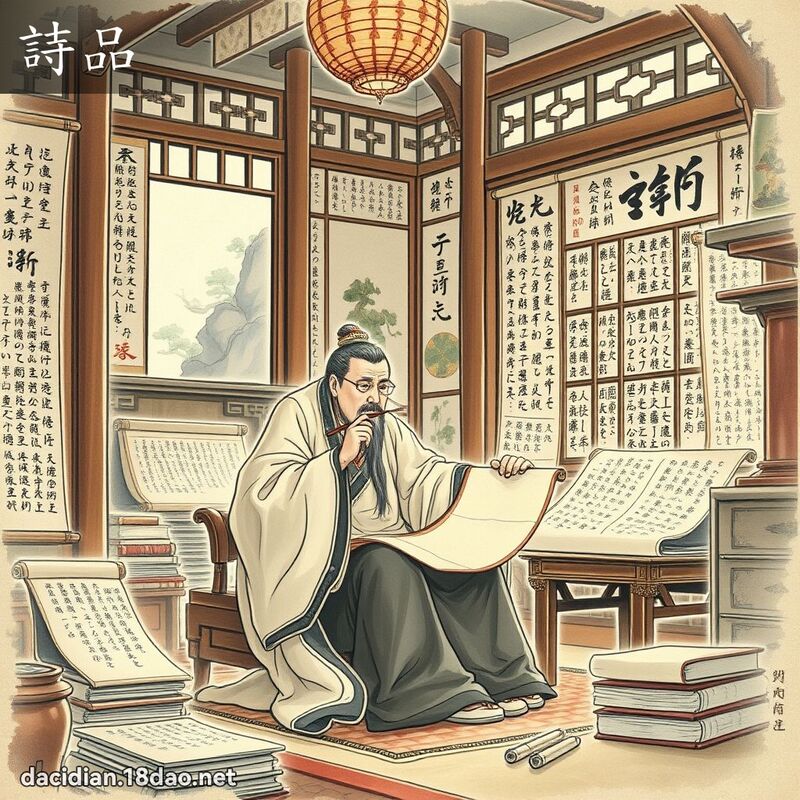 诗品 - 国语大辞典配图