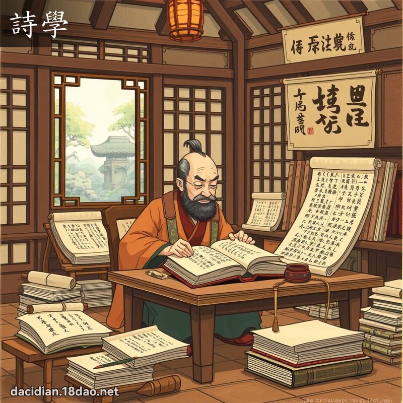 诗学 - 国语大辞典配图