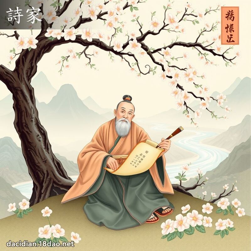 詩家 - 國語大辭典配圖