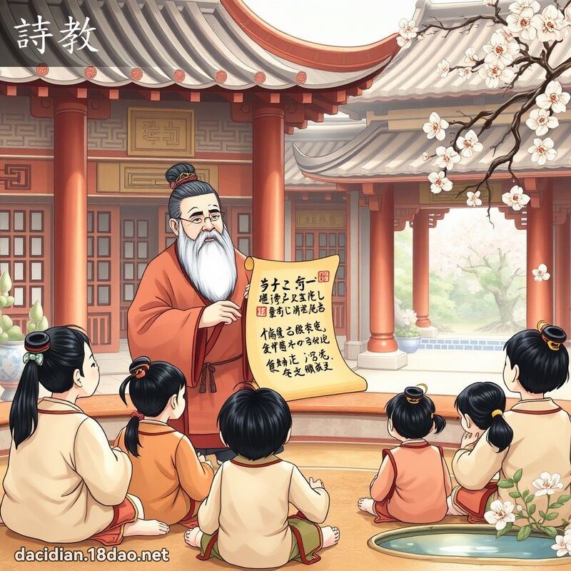 诗教 - 国语大辞典配图