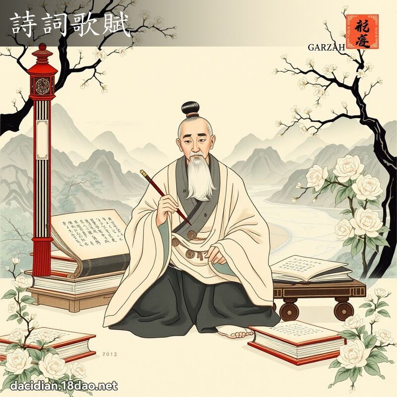 詩詞歌賦 - 國語大辭典配圖