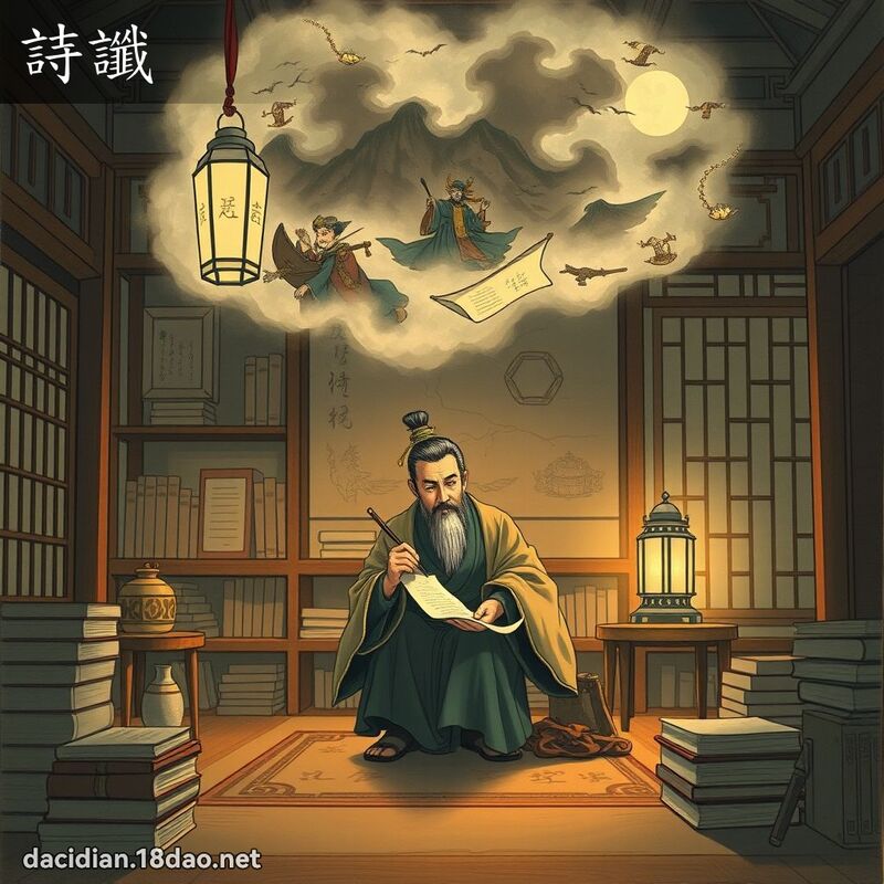 詩讖 - 國語大辭典配圖