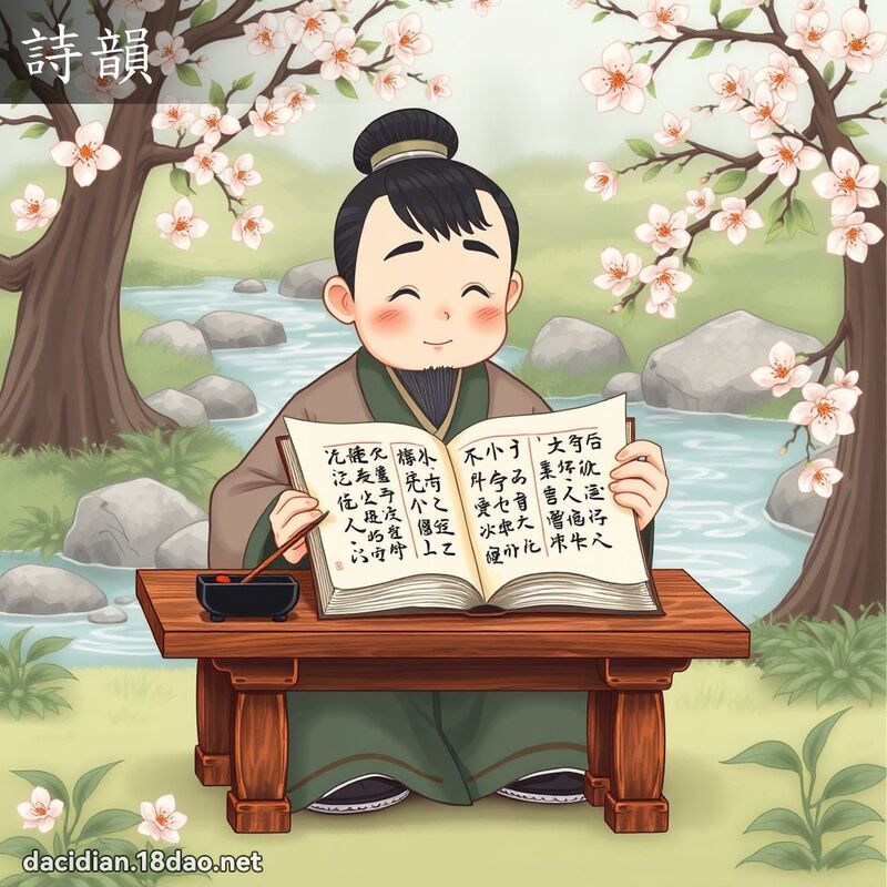 诗韵 - 国语大辞典配图