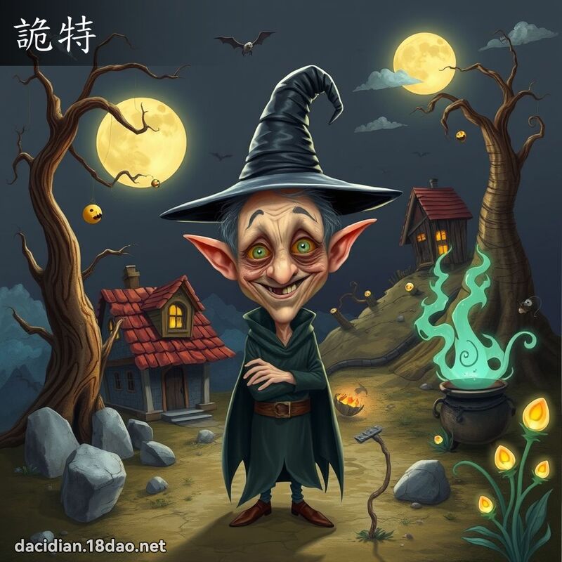 詭特 - 國語大辭典配圖