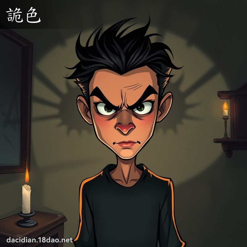 詭色 - 國語大辭典配圖