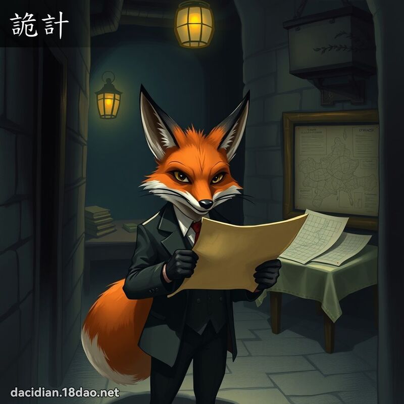 詭計 - 國語大辭典配圖