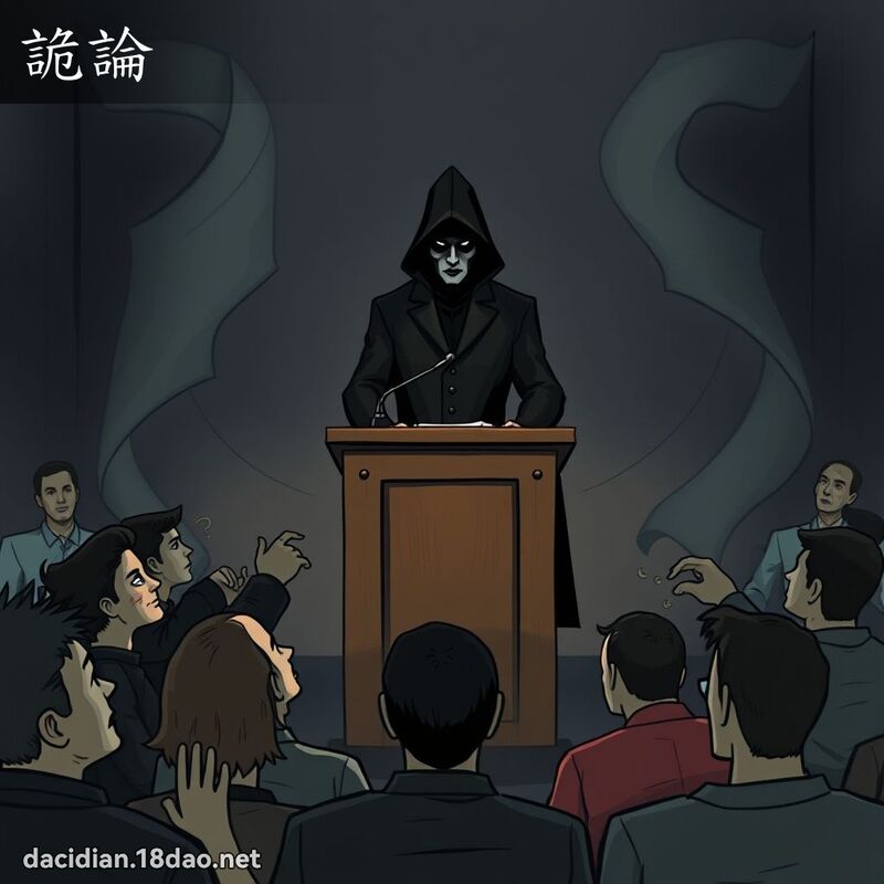 詭論 - 國語大辭典配圖