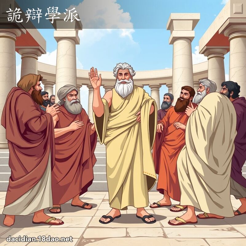 詭辯學派 - 國語大辭典配圖