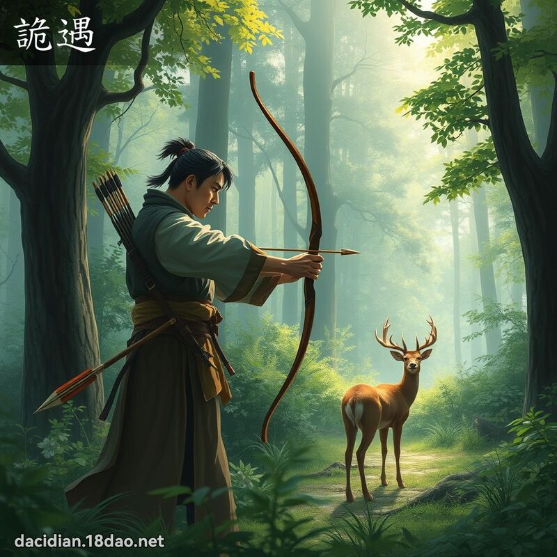 詭遇 - 國語大辭典配圖