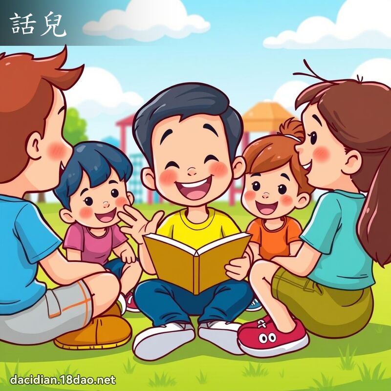 话儿 - 国语大辞典配图