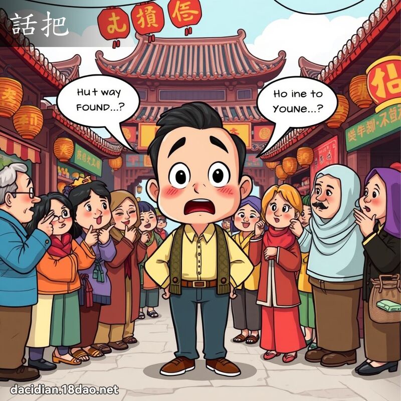 话把 - 国语大辞典配图