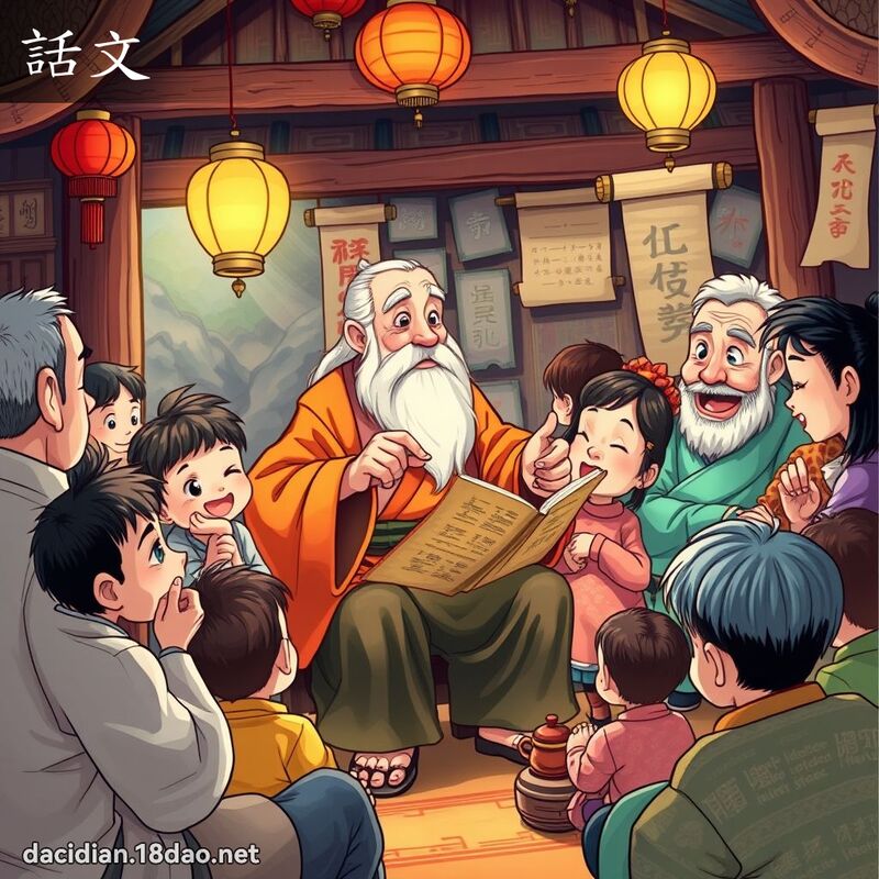 話文 - 國語大辭典配圖