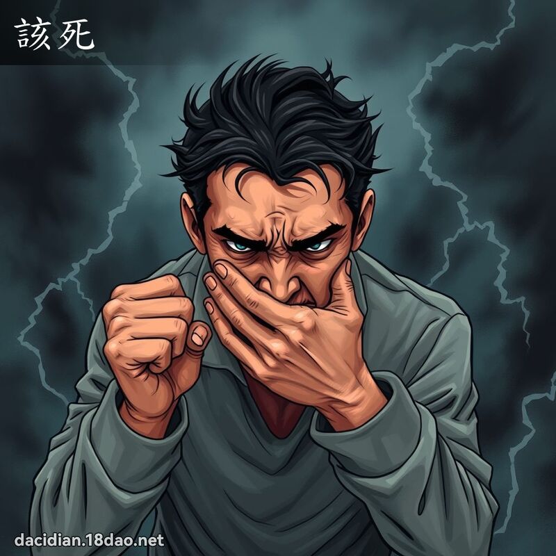 該死 - 國語大辭典配圖