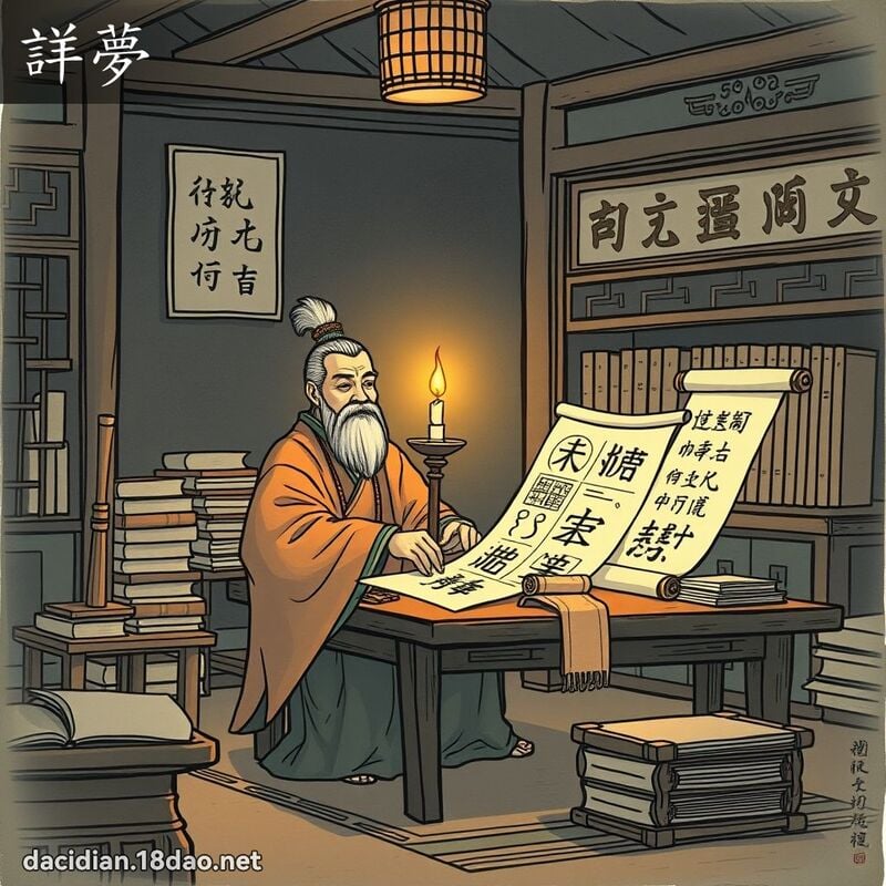 詳夢 - 國語大辭典配圖