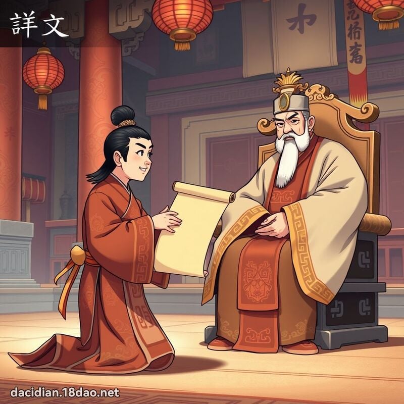 詳文 - 國語大辭典配圖