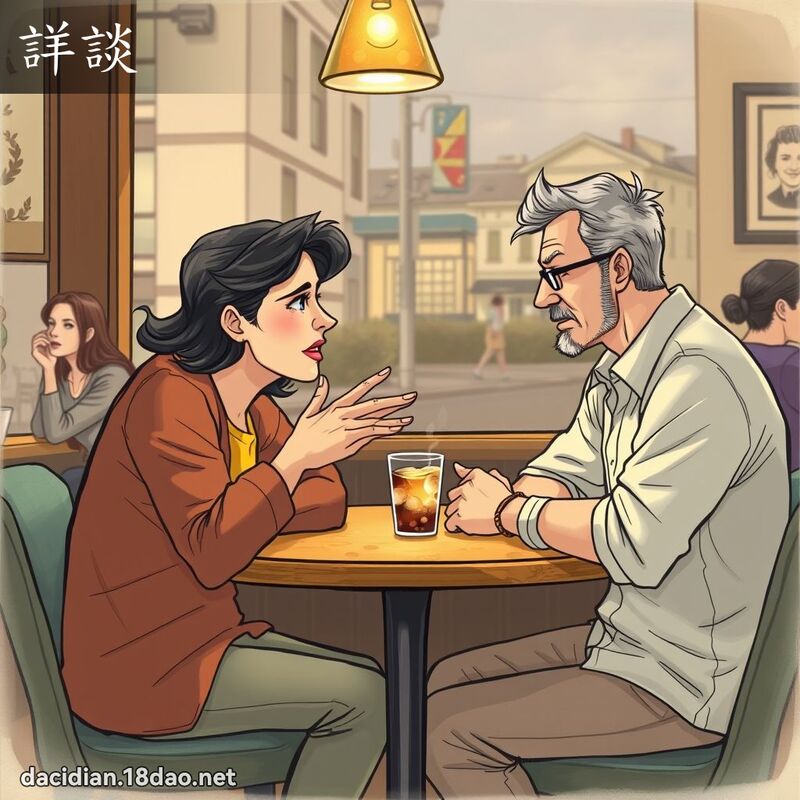詳談 - 國語大辭典配圖