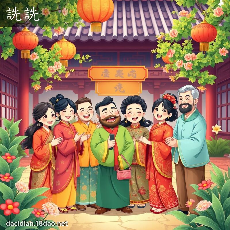 詵詵 - 国语大辞典配图