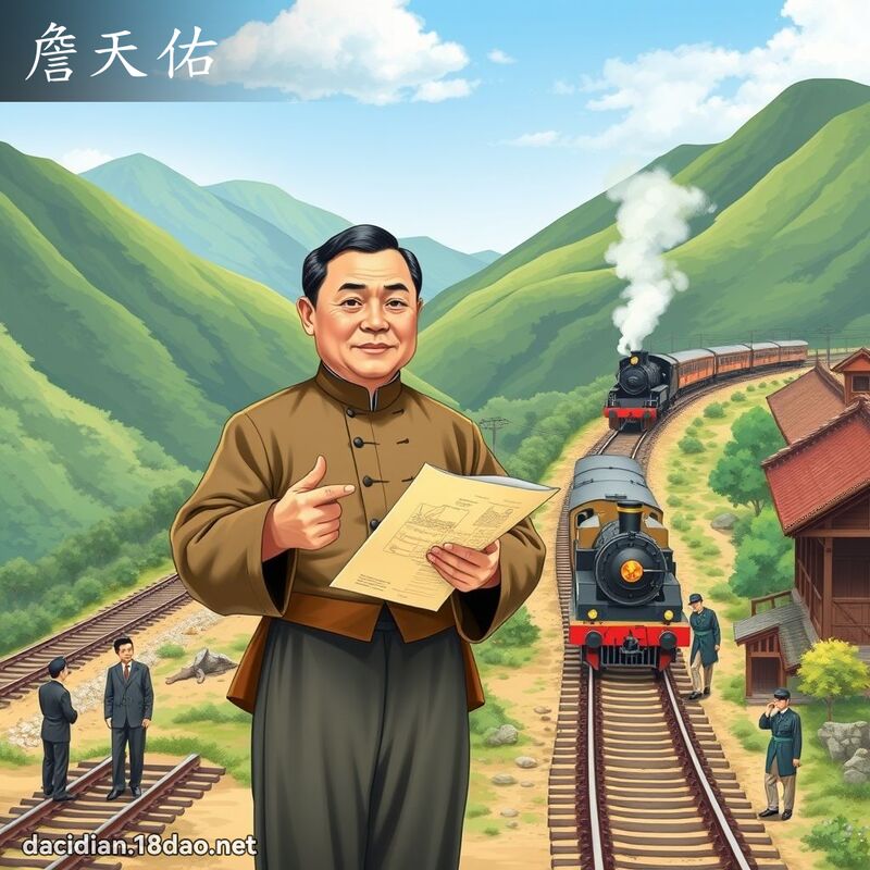 詹天佑 - 国语大辞典配图
