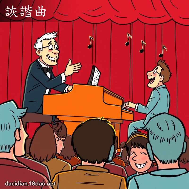 詼谐曲 - 国语大辞典配图