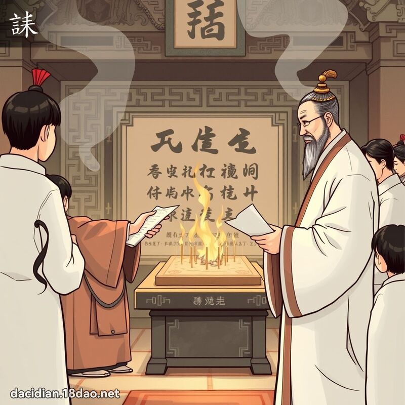 誄 - 国语大辞典配图