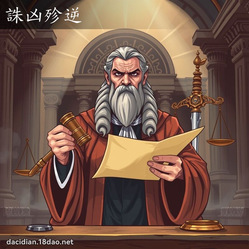 誅凶殄逆 - 國語大辭典配圖