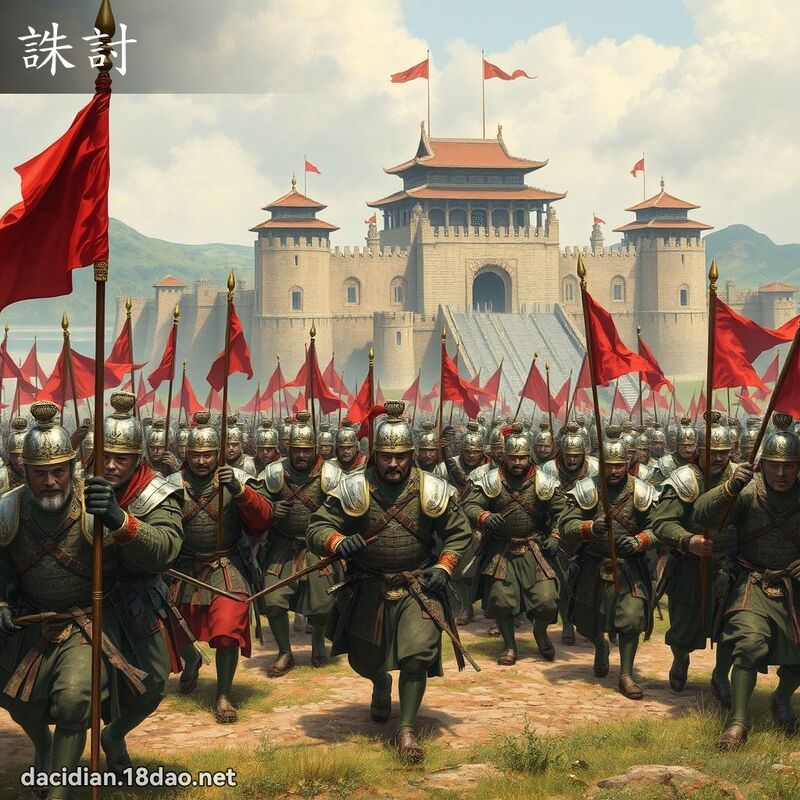 誅討 - 國語大辭典配圖