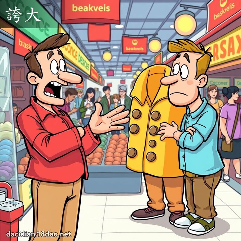 夸大 - 国语大辞典配图