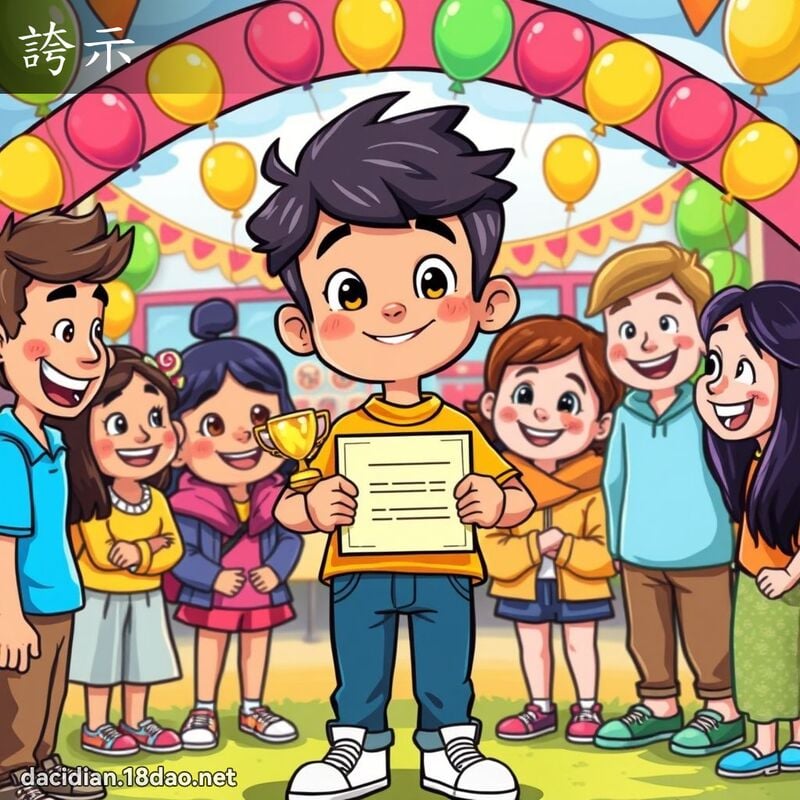 誇示 - 國語大辭典配圖