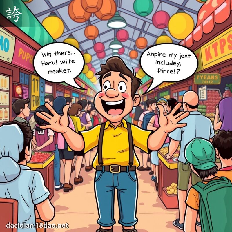 誇 - 國語大辭典配圖
