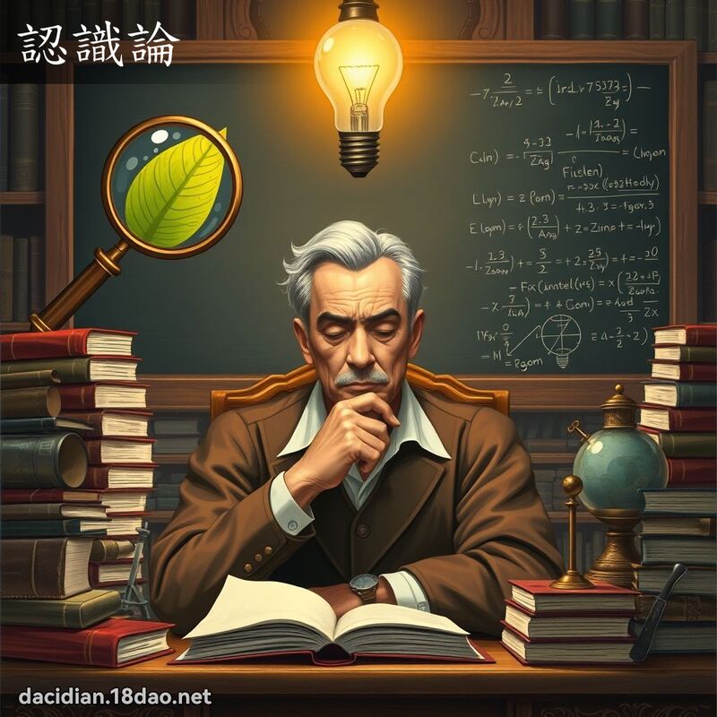 認識論 - 國語大辭典配圖