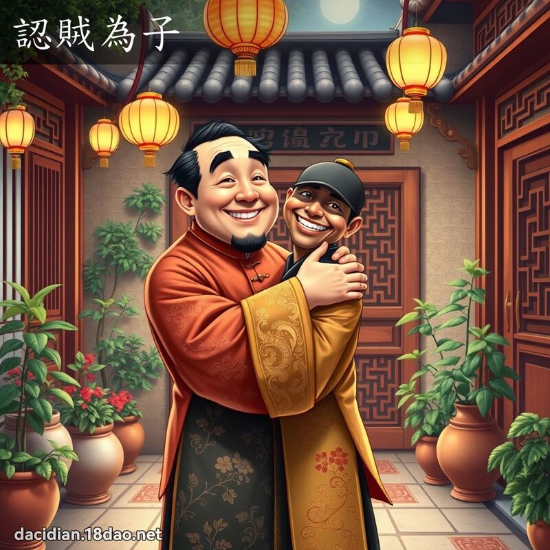 認賊為子 - 國語大辭典配圖