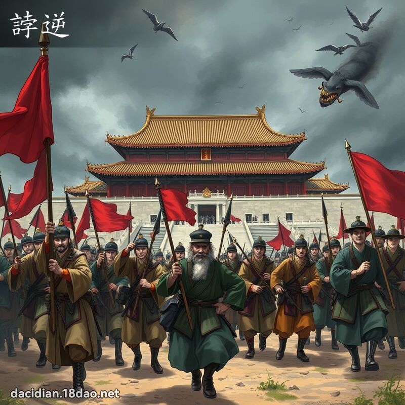誖逆 - 國語大辭典配圖