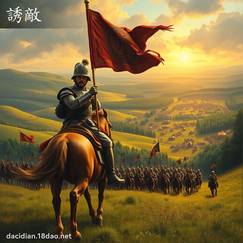 诱敌 - 国语大辞典配图
