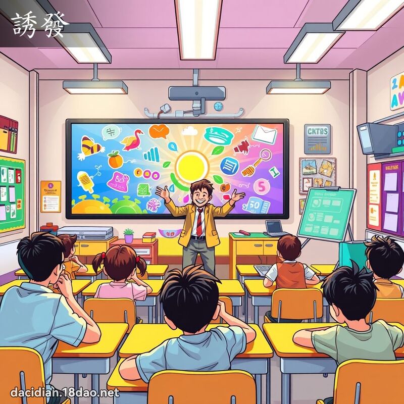 誘發 - 國語大辭典配圖