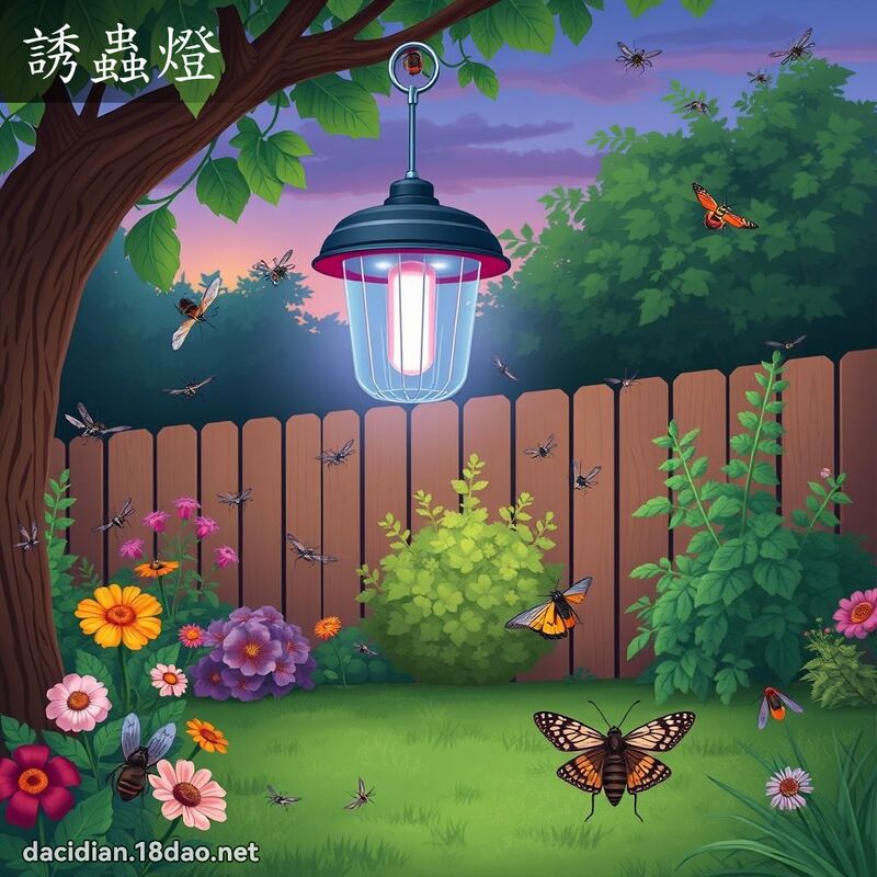 誘蟲燈 - 國語大辭典配圖