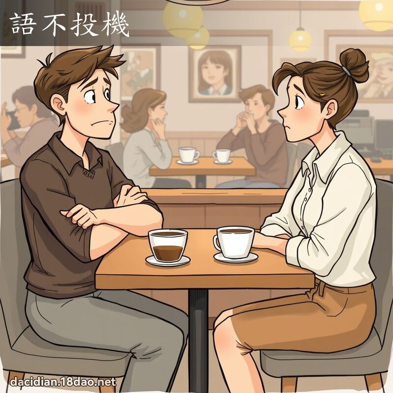 语不投机 - 国语大辞典配图