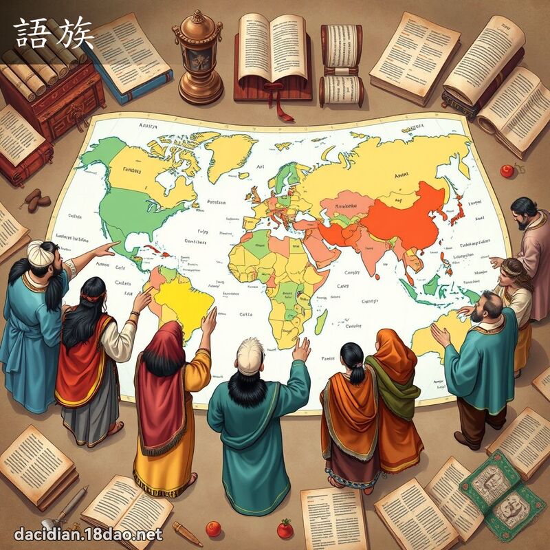 語族 - 國語大辭典配圖