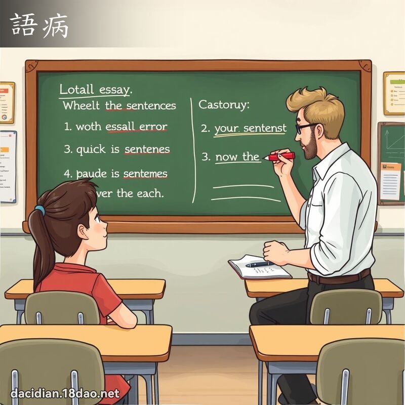 語病 - 國語大辭典配圖