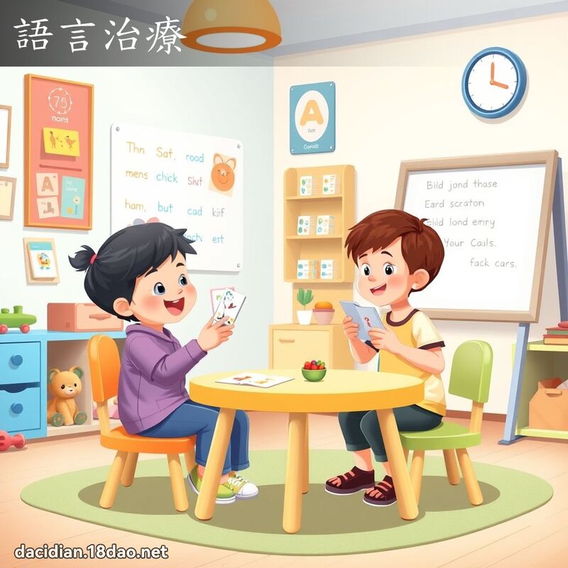 語言治療 - 國語大辭典配圖