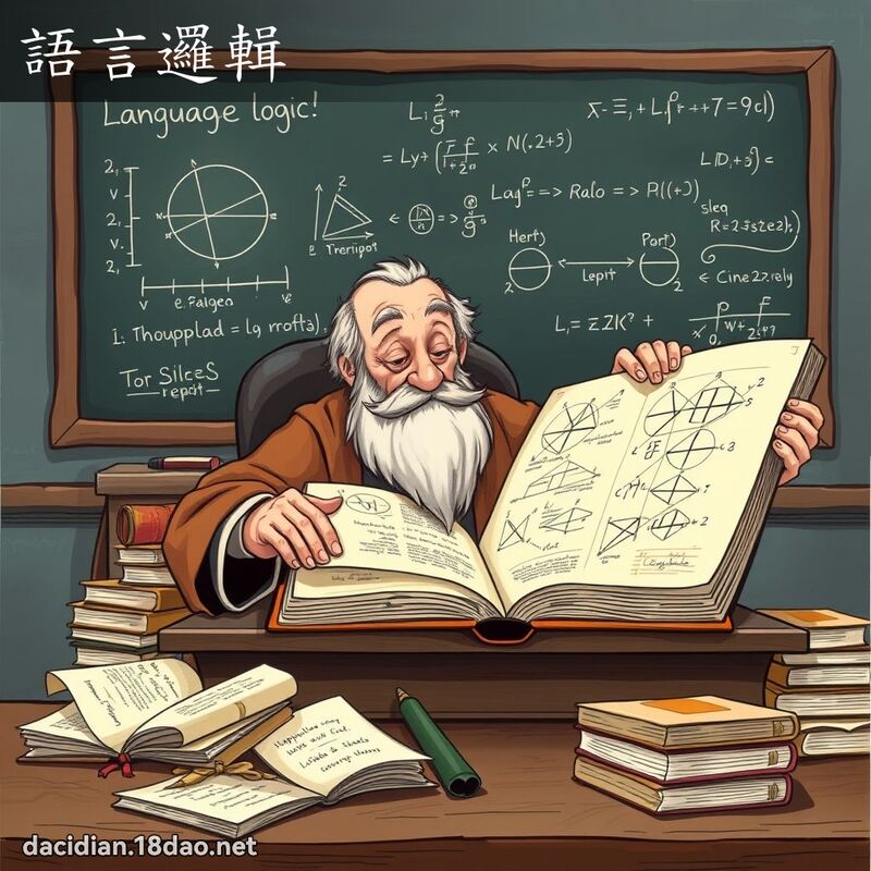 语言逻辑 - 国语大辞典配图