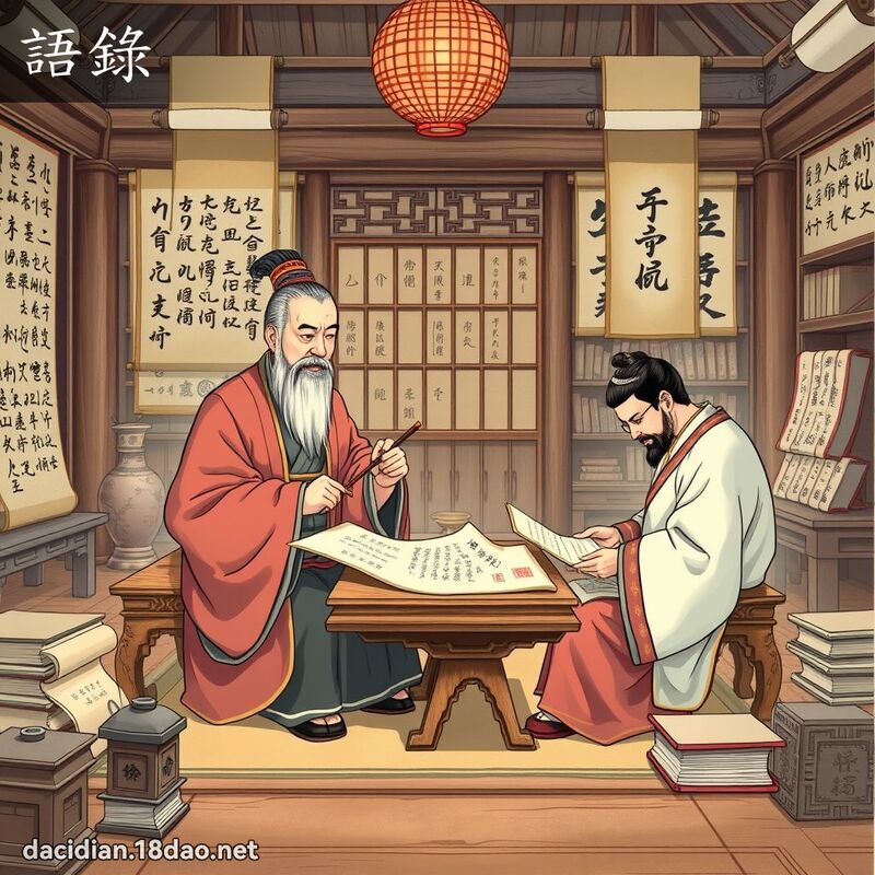 语录 - 国语大辞典配图