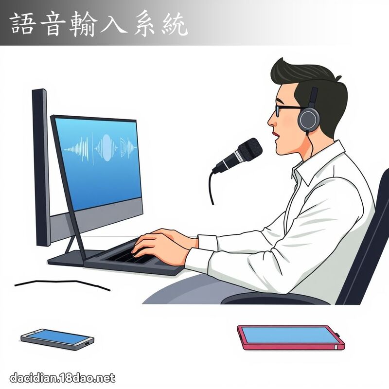 语音输入系统 - 国语大辞典配图