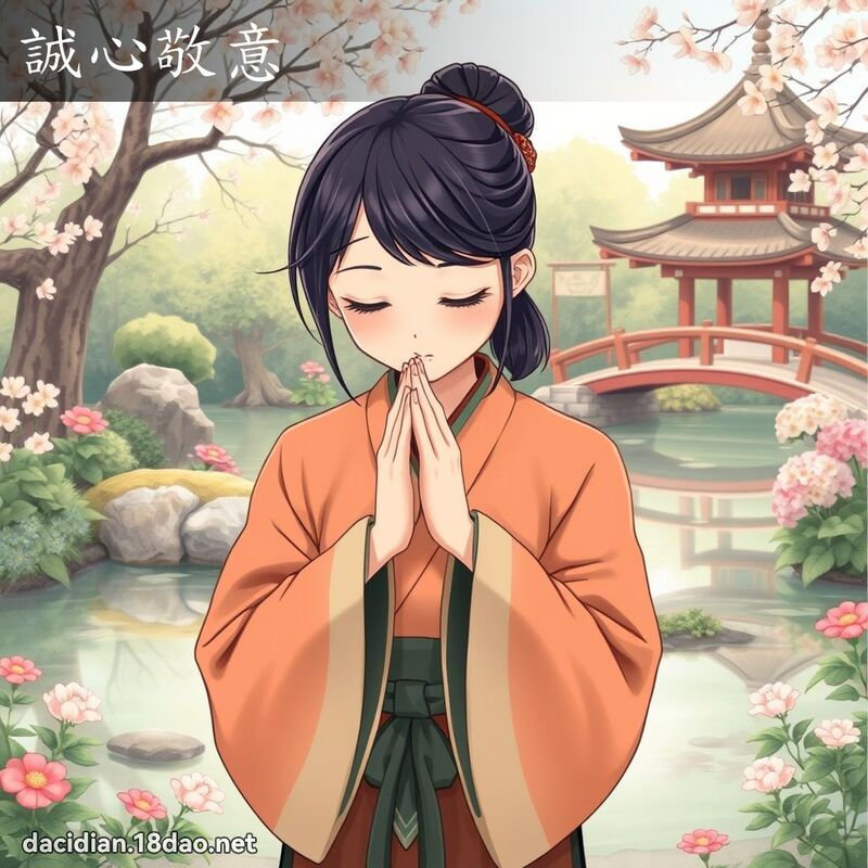 誠心敬意 - 國語大辭典配圖
