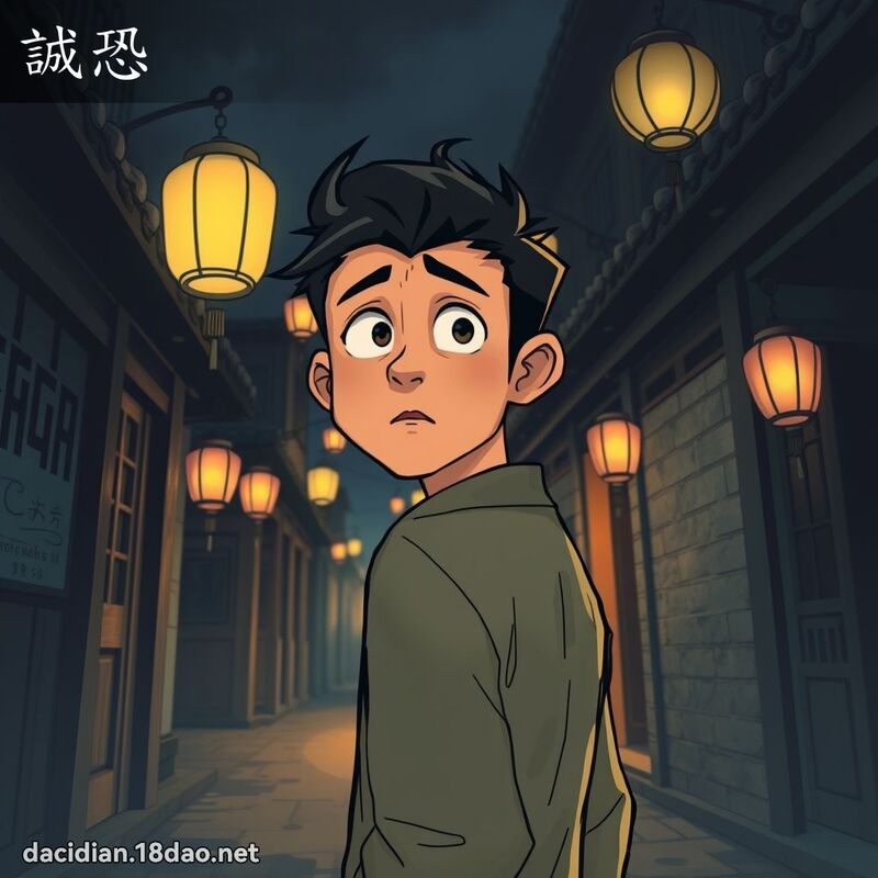 诚恐 - 国语大辞典配图